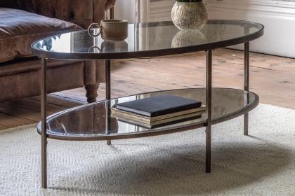 Gallery Direct Hudson Bronze Coffee Table