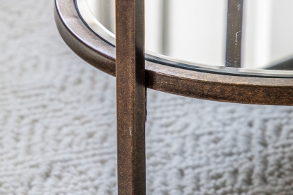 Gallery Direct Hudson Bronze Coffee Table