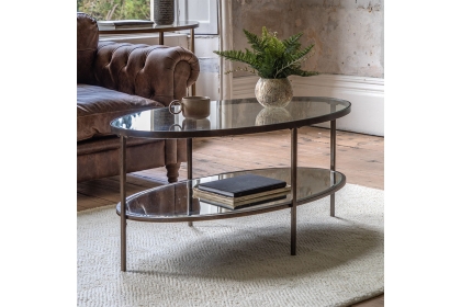 Gallery Direct Hudson Bronze Coffee Table
