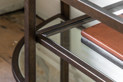 Gallery Direct Hudson Bronze Media TV Unit