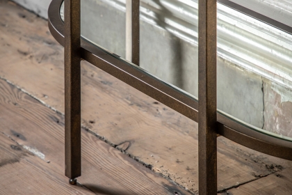 Gallery Direct Hudson Bronze Bookcase Display Unit