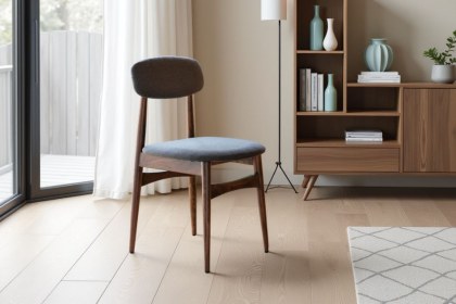 Gallery Direct Barcelona Dark Wood Dining Chair (Pair)