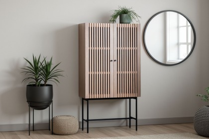 Gallery Direct Okayama Oak Cocktail Cabinet