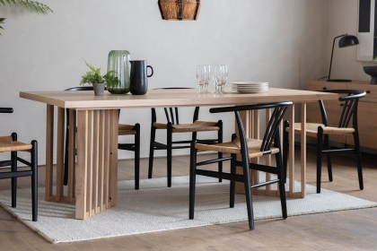 Gallery Direct Okayama Oak Large Dining Table