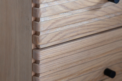Gallery Direct Okayama Oak Bedside Table
