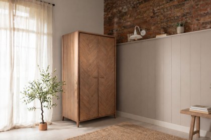 Atauro Reclaimed Wood Double Wardrobe