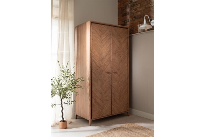 Atauro Reclaimed Wood Double Wardrobe