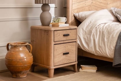 Jude Reclaimed Wood Bedside Table