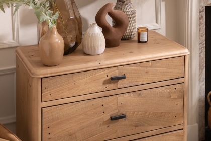 Jude Reclaimed Wood 3 Drawer Chest Of Drawers