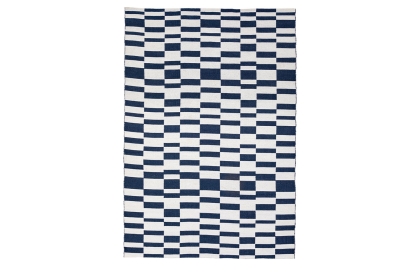 Gallery Direct Kingston Jacquard Rug Blue