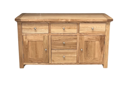 Largo Rustic Solid Oak Large Sideboard Largo Rustic Solid Oak Large Sideboard