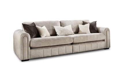 Glamour Plush Extra Large 4 Seater Sofa Glamour Plush Extra Large 4 Seater Sofa