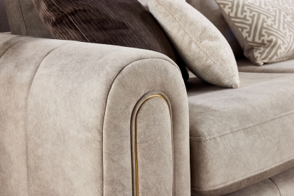 Glamour Plush Snuggler Love Chair