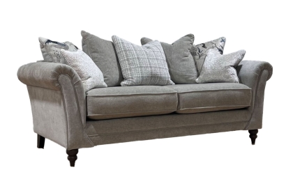 Dandy Fabric 4 Seater Sofa - Pillow Back Dandy Fabric 4 Seater Sofa - Pillow Back