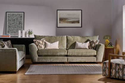 Maya Fabric 4 Seater Modular Sofa
