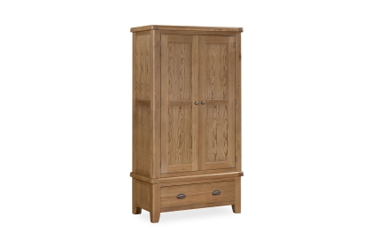 Tewkesbury Smoked Oak Double Wardrobe Tewkesbury Smoked Oak Double Wardrobe