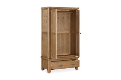 Tewkesbury Smoked Oak Double Wardrobe Tewkesbury Smoked Oak Double Wardrobe