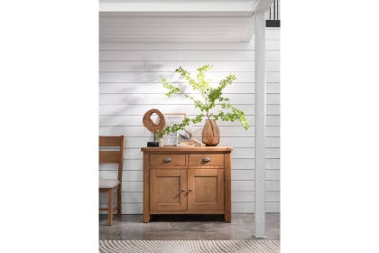 Tewkesbury Smoked Oak Narrow Sideboard