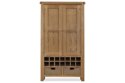 Tewkesbury Smoked Oak Kitchen Larder Unit