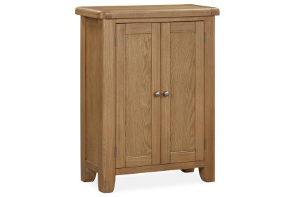 Tewkesbury Smoked Oak Shoe Cupboard