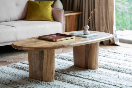 Gallery Direct Hoffman Mango Wood Coffee Table