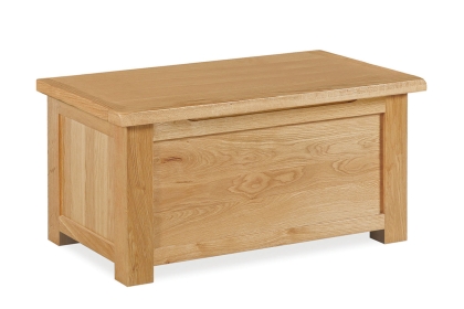 Salisbury Lite Oak Blanket Box