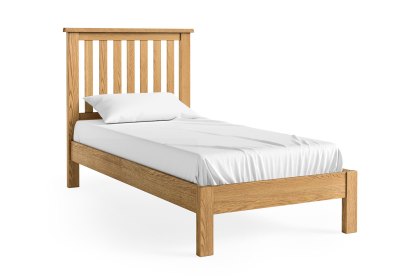 Salisbury Lite Oak Slatted Bed Frame