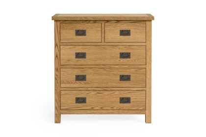 Salisbury Lite Oak 2 Over 3 Chest of Drawers