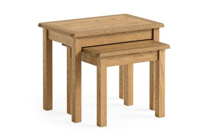 Salisbury Lite Oak Nest of Tables