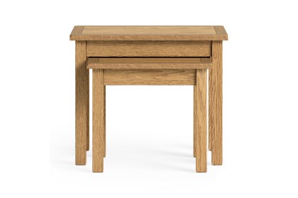 Salisbury Lite Oak Nest of Tables