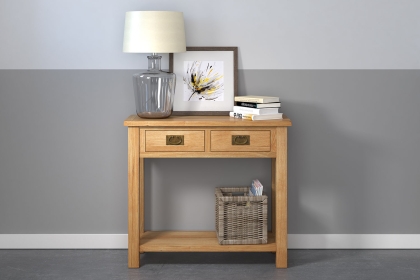 Salisbury Lite Oak Console Table