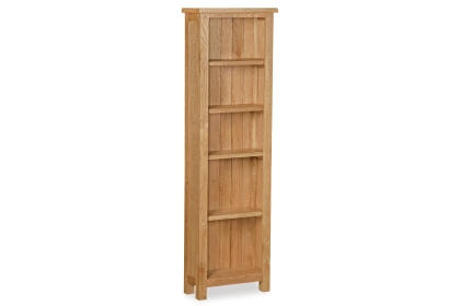 Salisbury Lite Oak Slim Bookcase