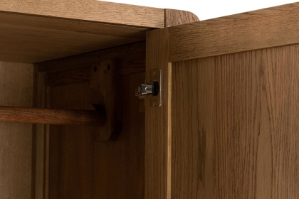 Bergen Solid Oak Triple Wardrobe