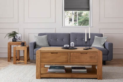 Bergen Solid Oak Coffee Table