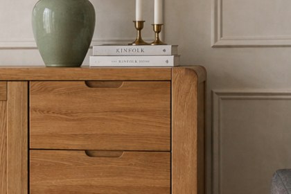 Bergen Oak Large Sideboard