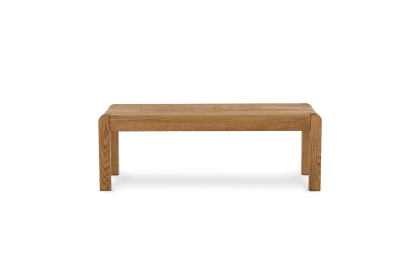 Bergen Solid Oak 130cm Large Bench