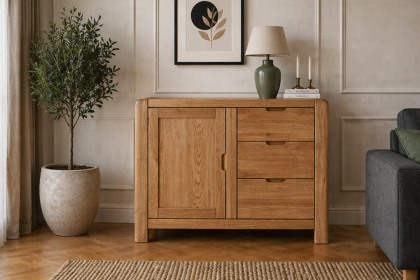 Bergen Oak Small Sideboard