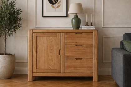 Bergen Oak Small Sideboard