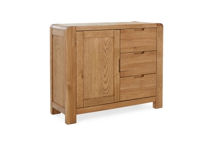 Bergen Solid Oak Small Sideboard