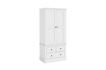 Bordeaux Painted White Gents Wardrobe Bordeaux Painted White Gents Wardrobe
