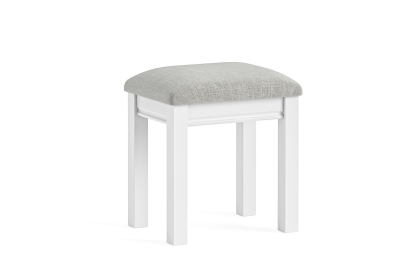 Bordeaux Painted White Dressing Table Stool Bordeaux Painted White Dressing Table Stool