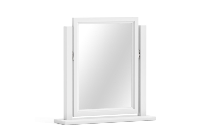Bordeaux Painted White Vanity Mirror Bordeaux Painted White Vanity Mirror