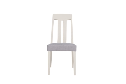 Vida Living Marlow Wooden Slat Dining Chair in Cashmere Grey