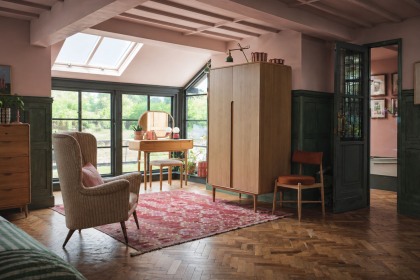 G Plan Winchester Retro Oak Double Wardrobe