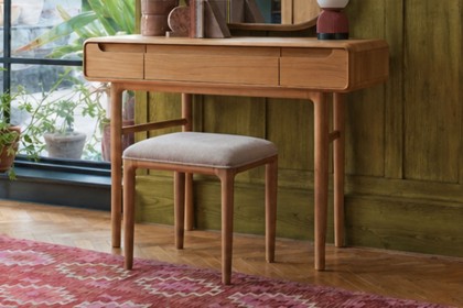 G Plan Winchester Retro Oak Dressing Table with Mirror