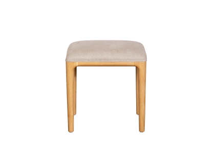G Plan Winchester Retro Oak Upholstered Stool