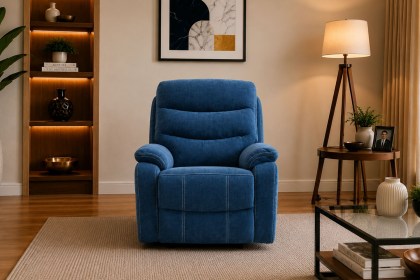 Halo Tech Fabric Power Head Tilt Recliner Chair Halo Tech Fabric Power Head Tilt Recliner Chair