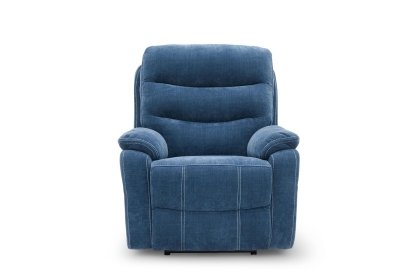 Halo Tech Fabric Power Head Tilt Recliner Chair