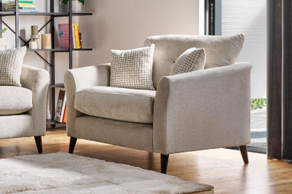 Milly Fabric Snuggler Love Chair