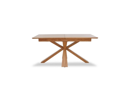 Heron Industrial Oak 160-200cm Extending Dining Table with Wooden Base Heron Industrial Oak 160-200cm Extending Dining Table with Wooden Base